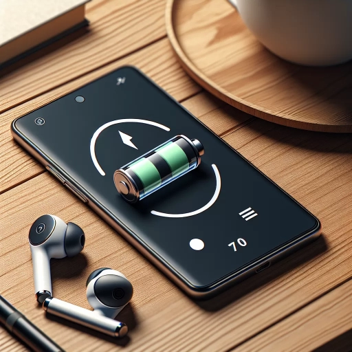 how to see airpods battery