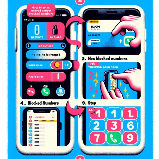 how to see blocked numbers on iphone