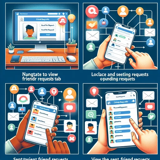 how to see friend requests sent