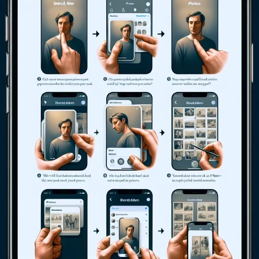 how to see shared album on iphone
