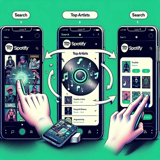 how to see top artists on spotify
