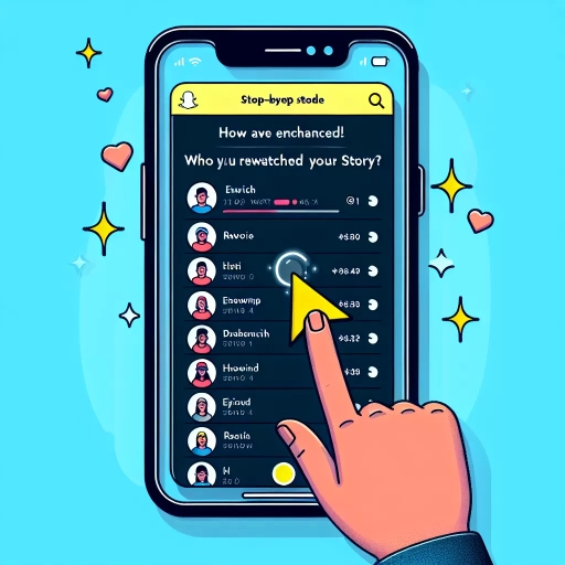 how to see who rewatched snapchat story