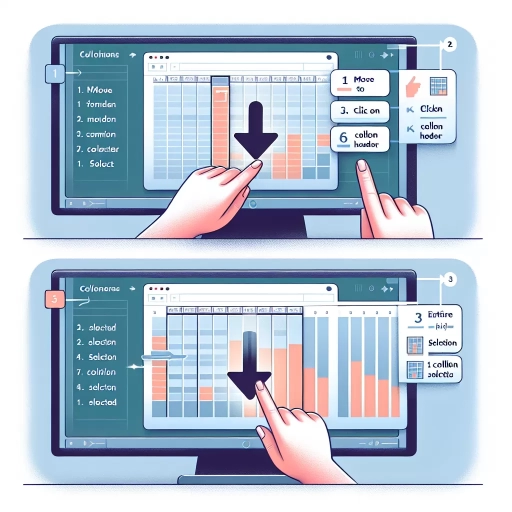 how to select entire column in excel