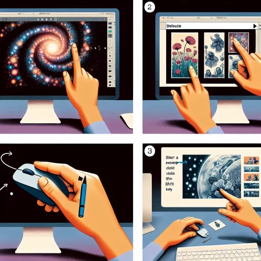 how to select multiple photos on mac