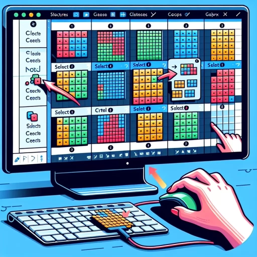 how to select non adjacent cells in excel