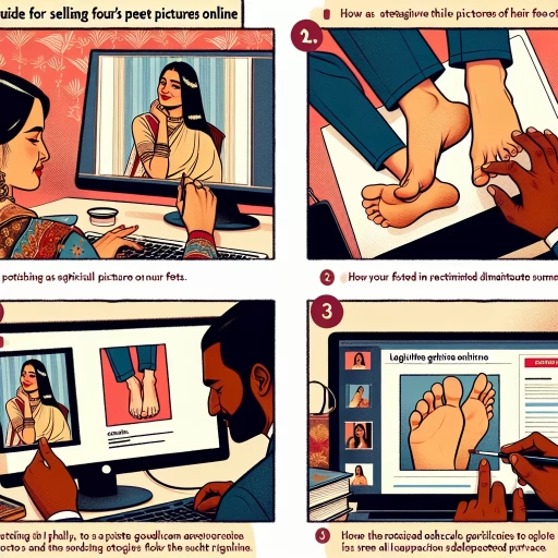 how to sell feet pics online