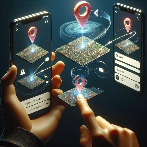 how to send a pin on google maps