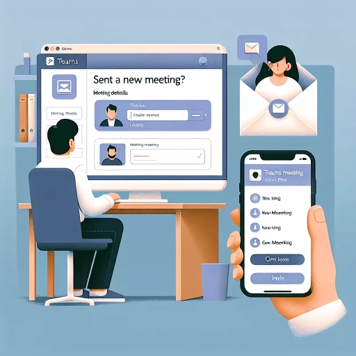 how to send a teams meeting invite
