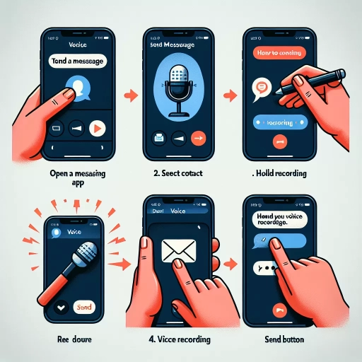 how to send a voice message on iphone