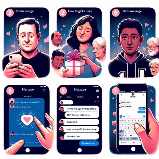 how to send gift message on instagram