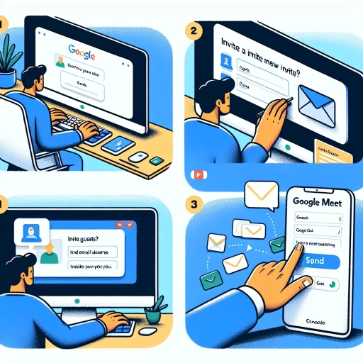 how to send google meet invite