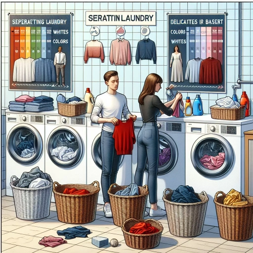 how to separate laundry