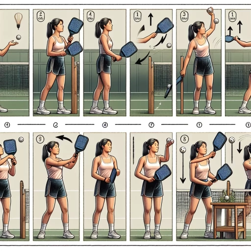 how to serve in pickleball