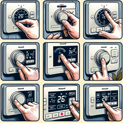 how to set a honeywell thermostat