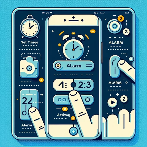 how to set alarm on samsung