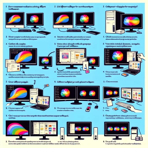 how to set different wallpapers for different monitors