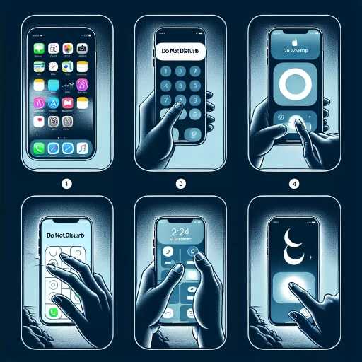 how to set do not disturb on iphone