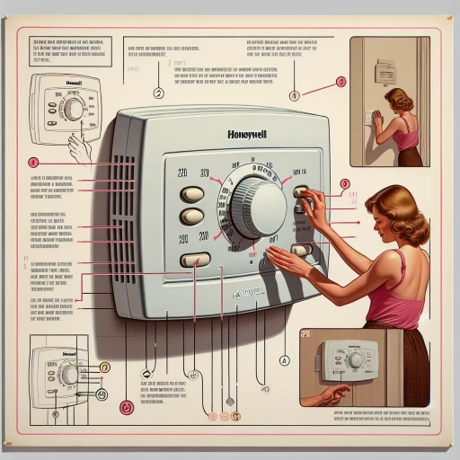 how to set honeywell thermostat