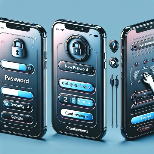 how to set password on apps in iphone