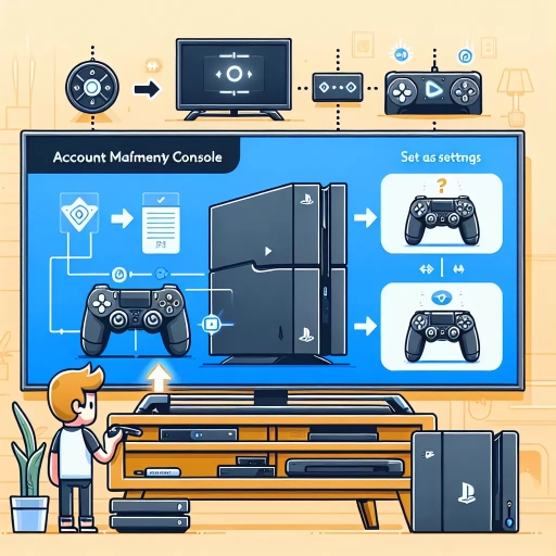 how to set ps5 as primary