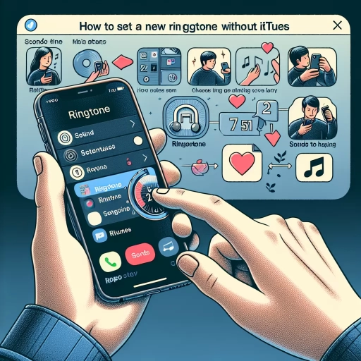 how to set ringtone in iphone without itunes