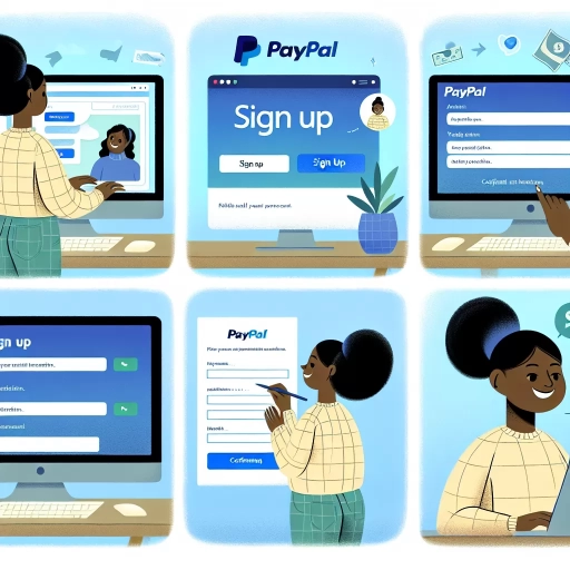 how to set up a paypal account