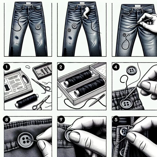 how to sew a button on pants