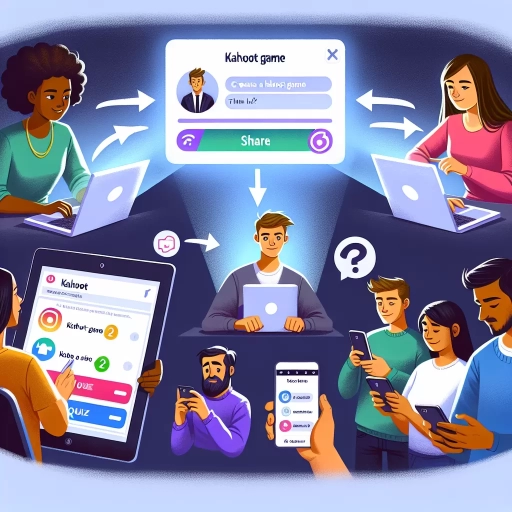 how to share a kahoot