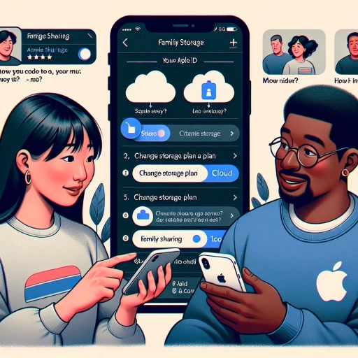 how to share icloud storage