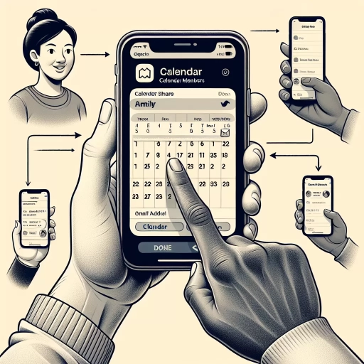 how to share iphone calendar with family