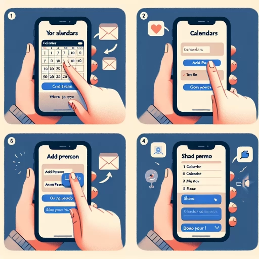 how to share iphone calendar