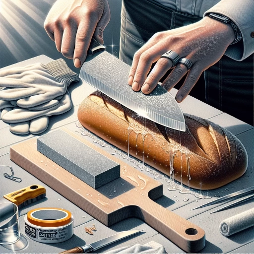 how to sharpen a bread knife