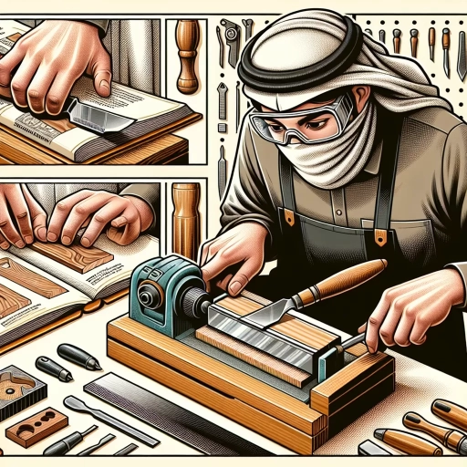 how to sharpen a chisel
