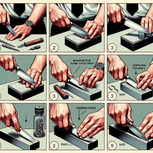 how to sharpen a pocket knife