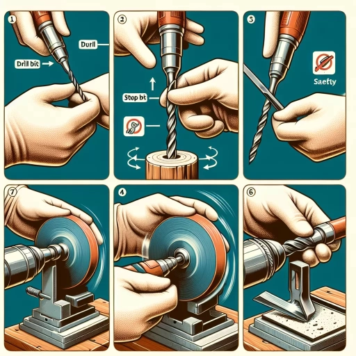 how to sharpen drill bits