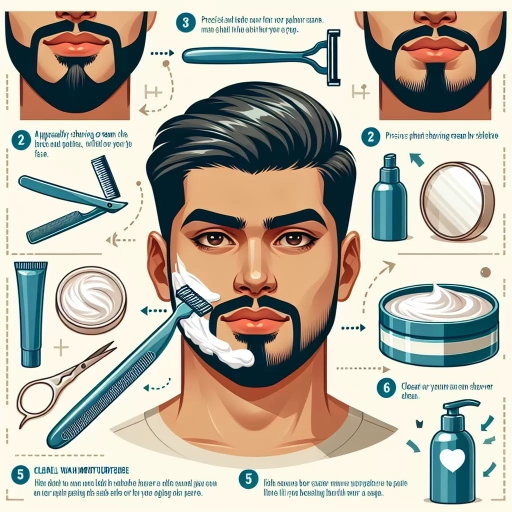 how to shave a goatee