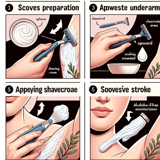 how to shave armpits