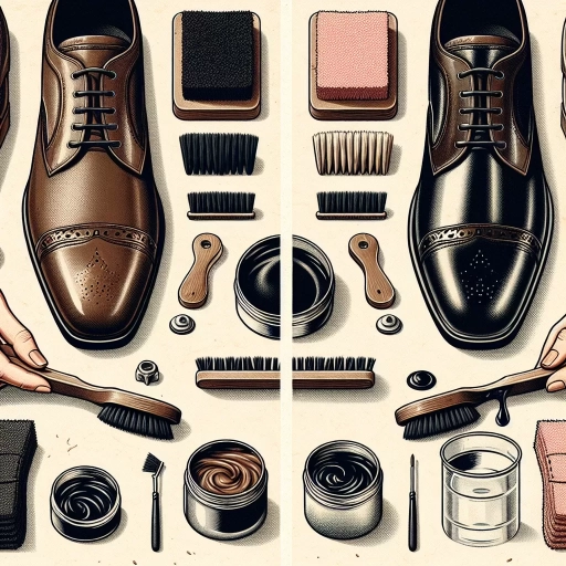 how to shine shoes