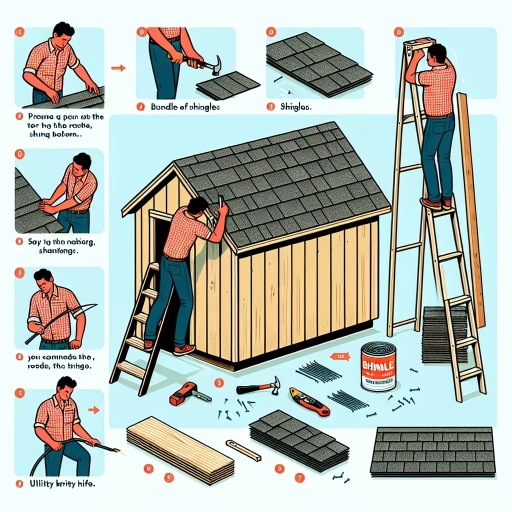 how to shingle a shed