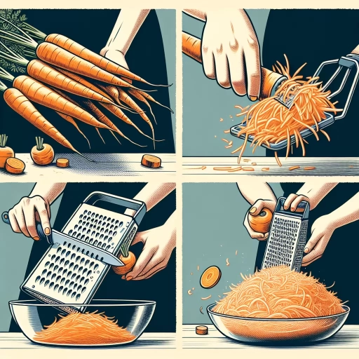 how to shred carrots