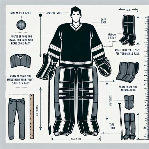 how to size goalie pads