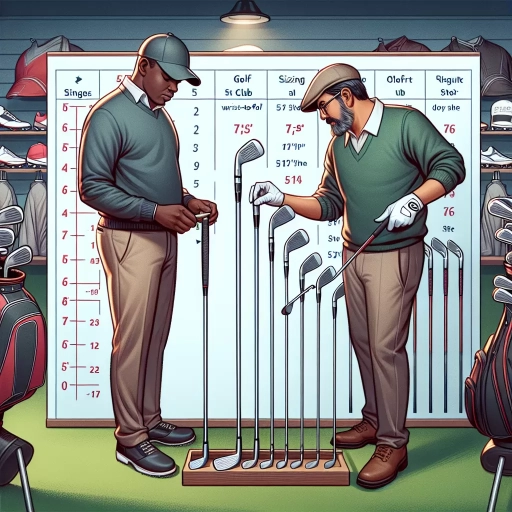 how to size golf clubs