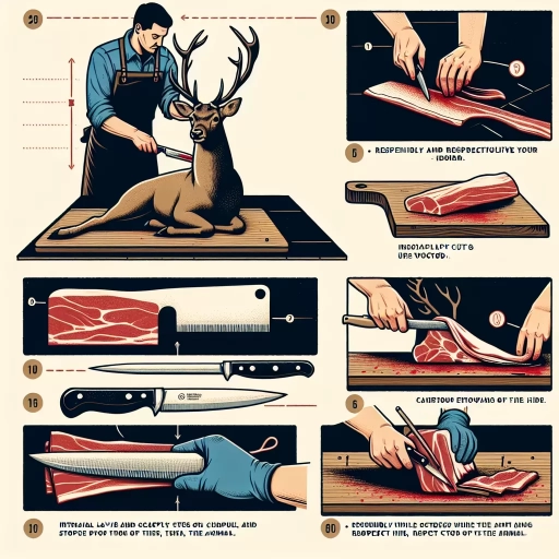 how to skin a deer