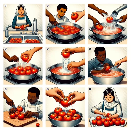 how to skin tomatoes