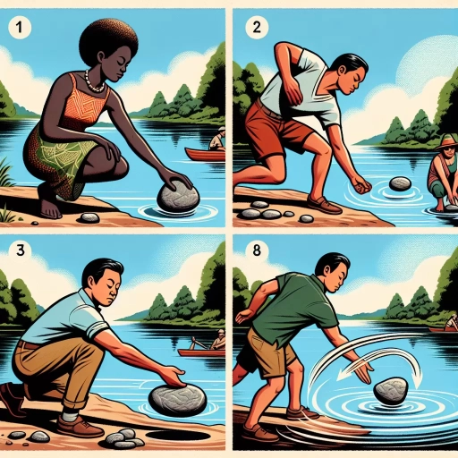 how to skip rocks