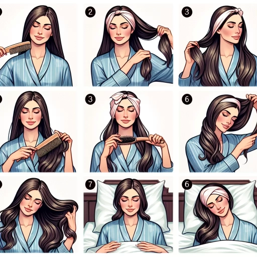 how to sleep with long hair
