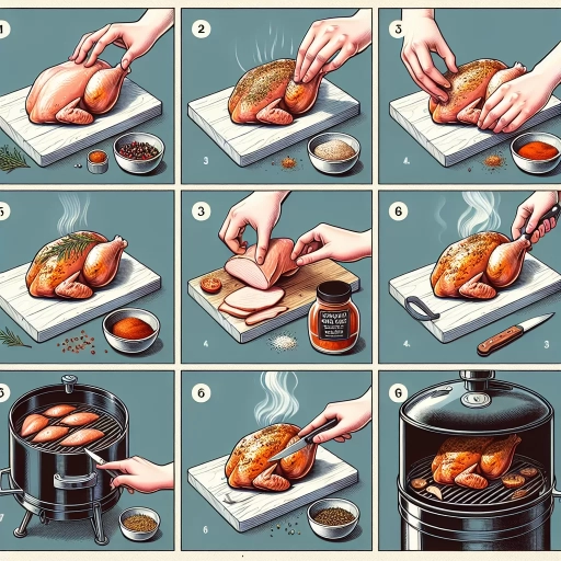 how to smoke chicken breast