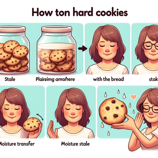 how to soften hard cookies