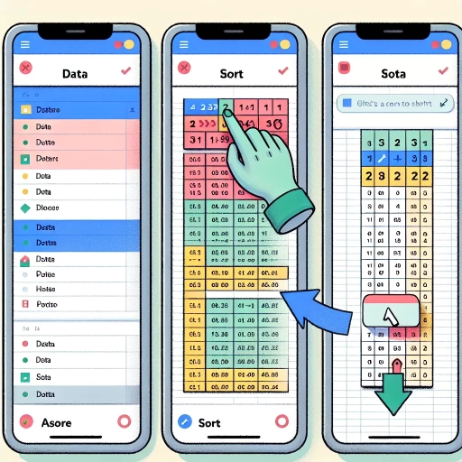 how to sort in google sheets