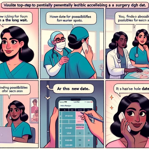 how to speed up surgery date